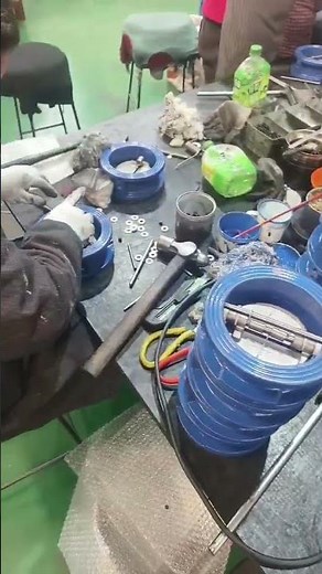 Wafer check valve （double door check valve/dual plate check valve ）workshop