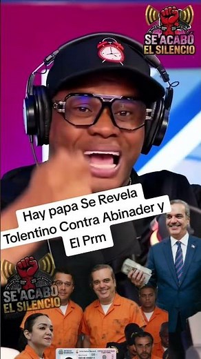 Se Revela Tolentino Y le dice de todo a Luis Abinader y Su gobierno del prm#abinader#alofoke#usa #rd