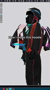 ” FRAMEWORK HOODIE ” Heres my process of making a simple hoodie. Havent made a hoodie in a while. Finally included some raglan sleeves. 44 pieces on this one From @itsclo3d to reality. Handmade by me