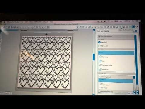 How to cut a PNG file on the Silhouette