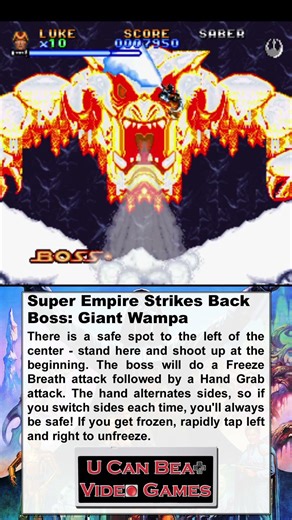 U Can Beat Video Games - Super Empire Strikes Back - Giant Wampa