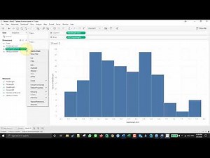 Weka style chart in Tableau with Class overlay in color