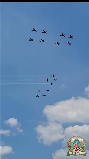 Sun and Fun 2026 Opening Day Missing Man Formation