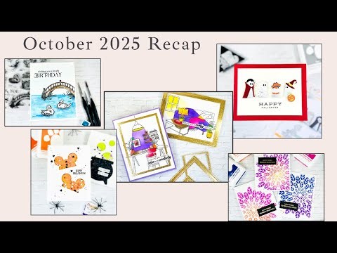 Handmade Cards | October 2025 Recap