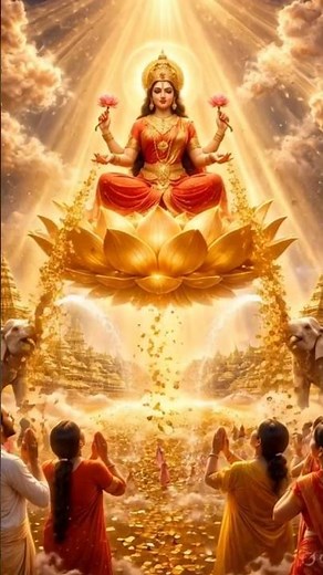 "Powerful Miracle of Goddess Lakshmi | Golden Blessings & Wealth Energy 💰✨"