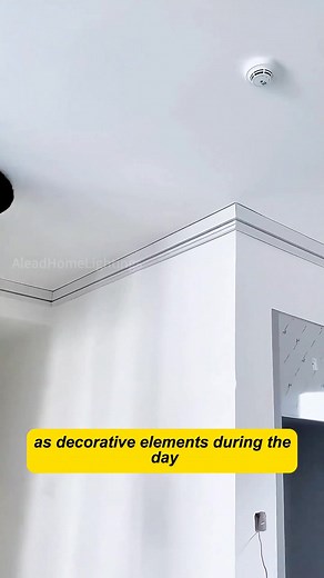 85K views · 460 reactions | Aluminum alloy light strips that replace traditional plaster lines. #lamp #light #led #smarthome #lightingdecor #homedecor #lightingdesign #lampdesign #interiordesign #lampfactory #ledstriplights #ledstrips #diy #installation #designer #architect #architecture #instagood #home #atmosphere #aleadhome #aleadlighting | Alead Lighting | Facebook