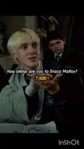How similar are you to Draco? 👀 #shorts #harrypotter #dracomalfoy #trending #viral #foryou