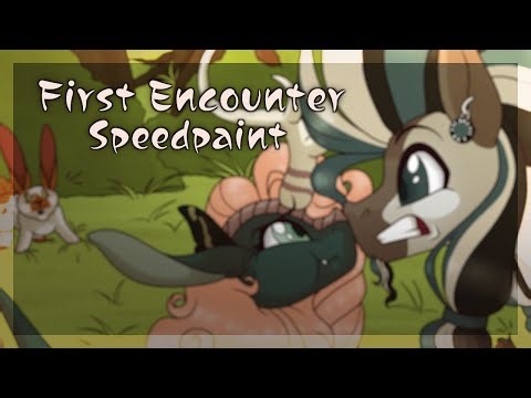 [OC] - First Encounter [Speedpaint]