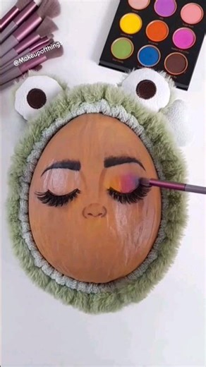 Day 31 Rainbow Makeup ASMR🌈 (#shorts) #skincare