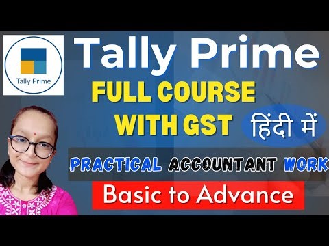 Tally Prime GST Full Course | Beginner to Advanced | 2.5 Hours One Shot | Tally Prime Course