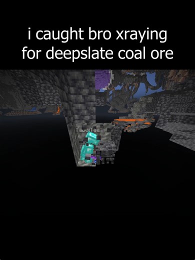 X-Raying in Minecraft: A Cheater Exposed