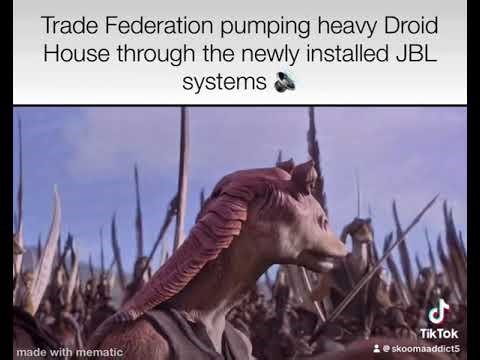 Techno Clanka House 🤖 Headphones for the lovely reverb 🎧 #starwars #electronicmusic #droidhouse 