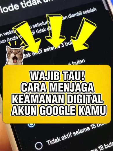 WAJIB TAU! CARA MENJAGA KEAMANAN DIGITAL AKUN GOOGLE KAMU #trikandroid #tipsdantrik #tutorial #tutorialhp #android