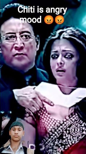 chiti angry 😡#funnyexpression #movie #chiti Robert 🤖#robo short video #bollywood
