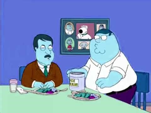Peter Wants Ice Cream in Smurf Effect by MrRyukage