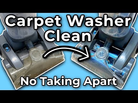 How to Clean a Vax Dual Power Carpet Cleaner (NO Taking Apart!)