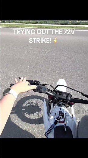 reviewing a shadow strike 72v indaine bike 10/10 rating i love it so much #strikeshadow #emoto #fyp