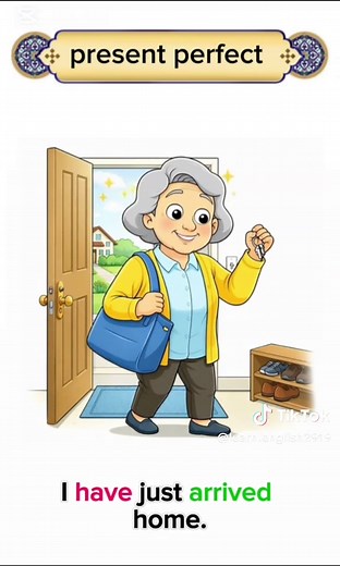 Daily Routine Vocabulary Using Present Perfect Tense