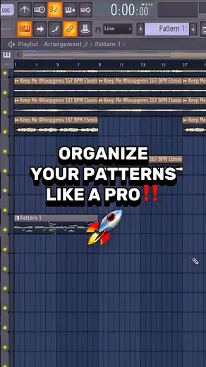 Organize Patterns Like a PRO in FL Studio
