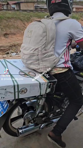 1.6K views · 16 reactions | DELIVERY TO TEMA AND FEEDBACK OF #RUSSELL #HOBBS #PEDESTAL FAN SCANDI BLACK 16" IT WILL ONLY TAKE A CUSTOMER OR A BUYER TO GIVE A VIDEO WHEN HE OR SHE IS SATISFIED WITH WHAT HE BOUGHT  WE WILL NEVER IMPORT YOU LESS ♥️ | MAMA Quality Enterprise | Facebook