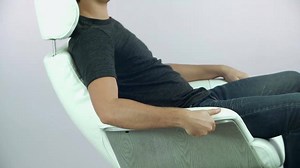 46 reactions | The Rowen Modern Lounge Chair adds contemporary style...