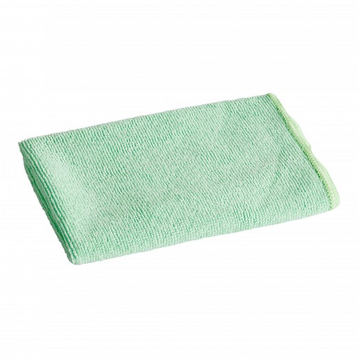 Rubbermaid® HYGEN™ r-40 16" x 16" Green Recycled Microfiber Cloth 1820582 - 24/Case
