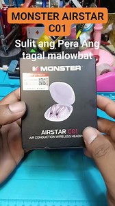 7.5K views · 31 reactions | Monster AIRSTAR C01 sa mga gustong mag order click link sa comment section #highlightsシ゚ #cellphonerepairspecialist #viral #monsterairstarc01 #wirelessearbuds #soundupgrade | Vaval Vlog | Facebook