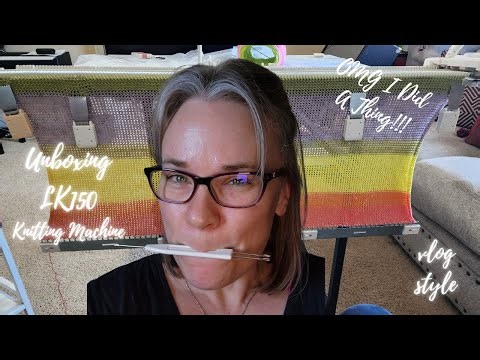 I Bought a Flat Bed Knitting Machine - OMG!! WHAT DID I DO?!?!