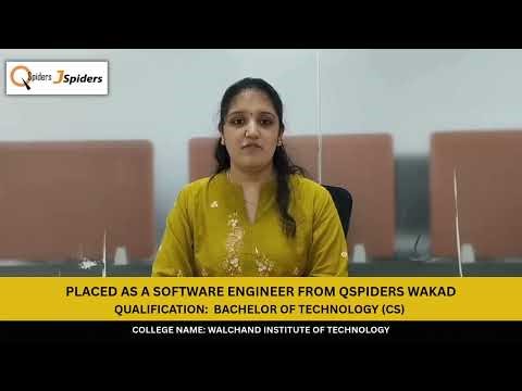 How to get your dream job | Student Placement by QSpiders Wakad