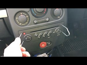 HOW TO REMOVE RENAULT CLIO RADIO TO GET SERIAL NUMBER AND RADIO CODE WITHIN MINUTES