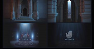 Cinematic Castle Logo Reveal