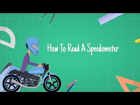 How to read a speedometer
