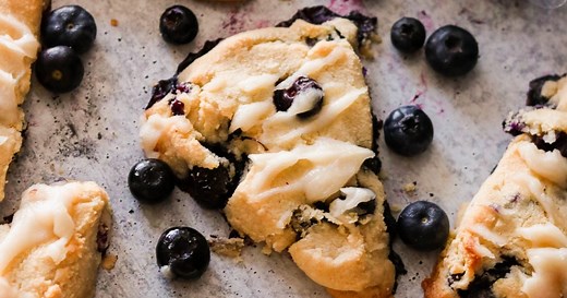 Easy Vegan Blueberry Scones (Gluten Free!) | What Great Grandma Ate