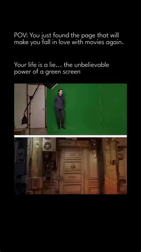Archived Movies on Instagram: "Follow (us) @archived.movies to see the most awesome movies content everyday Green screens are one of filmmaking’s secret superpowers — just a plain green backdrop that can turn any shot into whatever a director dreams up. 🎬💚 When actors perform in front of that bright green color, editors can swap it out for entire universes: distant planets, epic battlefields, breathtaking fantasy worlds, or cities that exist only in imagination. It’s the reason superheroes soa