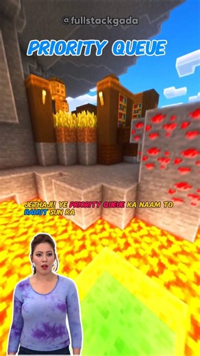 Fullstack Gada on Instagram: "Priority Queue vs Normal Queue? 樂 In this reel, Jethalal explains it in the simplest way: ✅ Normal Queue → First In, First Out (FIFO) ✅ Priority Queue → Highest priority element comes out first (even if it came later!) #priorityqueue #normalqueue #datastructure #codingforbeginner #dsa #learnwithfun #codingconcept #computerscienc #techreels #queuevspriorityqueue #jethalal #jethatech #fullstackgada"