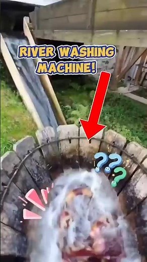 Ancient Laundry Tech That Still Works! #didyouknow #interestingfact #mesmerizing