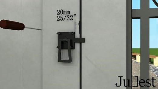 How to install this gate latch?