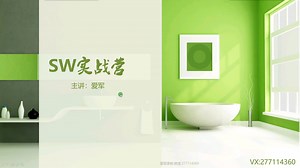 第33课：Solidworks草绘汽车形状案例SW实战营