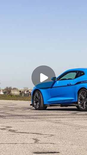 Hennessey Performance on Instagram: "FOR SALE: Bring home this supercar-slaying 1000 HP ‘Rapid Blue’ EXORCIST ZL1 Camaro 🏁 This 2023 Camaro ZL1 is built to destroy other driver’s hopes and dreams. With 1000 HP and more than 960 lb ft of torque, the EXORCIST is ready to banish the competition. Send us a message to park this incredible muscle car in your driveway today. #HennesseyPerformance #Chevrolet #Camaro #ZL1 #CamaroZL1 #TheEXORCIST #rapidblue #zl11Le #collectorseditioncamaro #ChevroletPerf