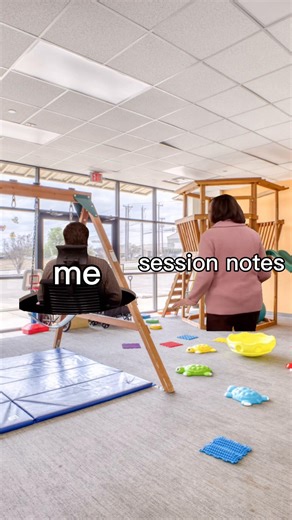 😅 We wish session notes were as fun as hanging out with our clients 🤣 #autismtherapy #abatherapy #autism #RBT #BCBA #sessionnotes