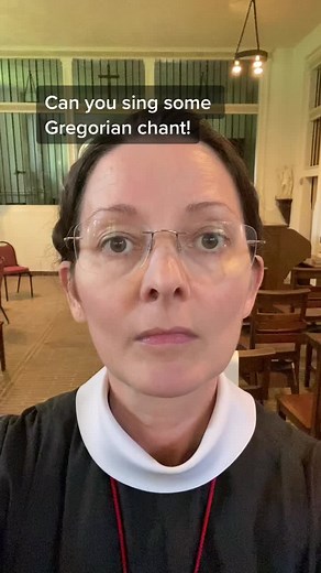 Singing Gregorian Chants in the Main Chapel with Awesome Reverb