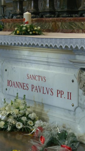 Sv. Ján Pavol II. oroduj za nás! Zo sv. omše pri príležitosti 20 rokov od smrti pápeža Jána Pavla II. | Vatican News