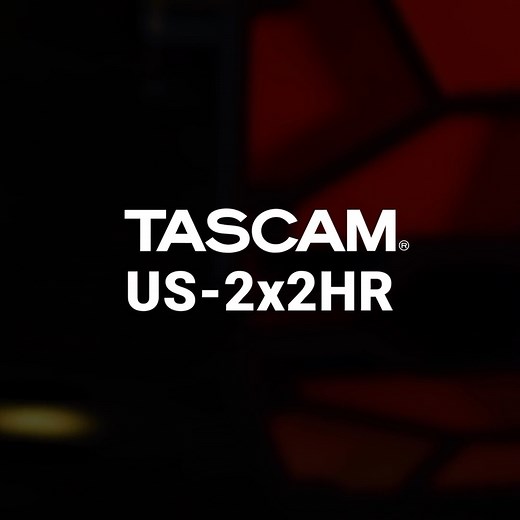 The must have interface for creators, US-2x2HR. ☝️ | TASCAM