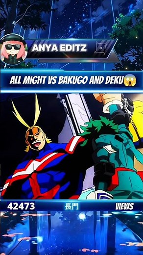 All might vs Bakugo and deku 😱🔥#myheroacademia #edit#mha#amv#anime