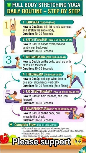 Full Body Stretching Yoga: 10-Minute Daily Routine for Flexibility & Strength 🧘‍♂️