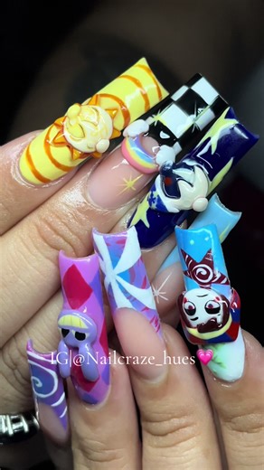Creative Tadc x FNAF Nail Art Set in Houston