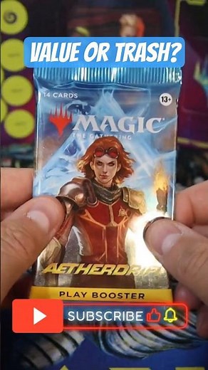 MTG Aetherdrift Booster Opening — How Much Value?