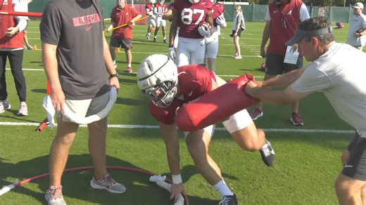 The Crimson Tide is back to work preparing for the Georgia Bulldogs Bama’s Tuesday Practice Credit: UA Athletics | Ryan Fowler