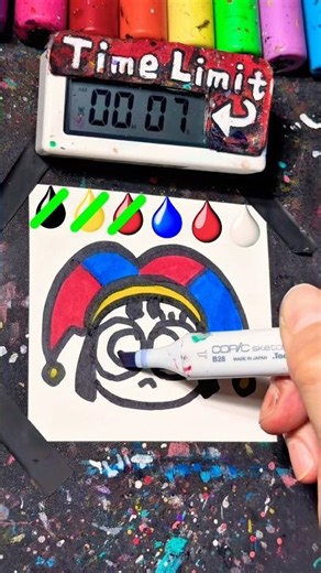 Drawing Pomni in 40Sec(TADC)