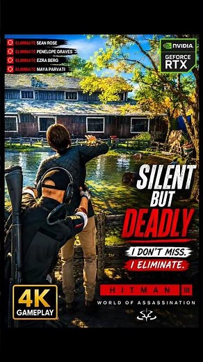 Silent But Deadly 💀 | Hitman World of Assassination 4K Gameplay (All Targets Eliminated)